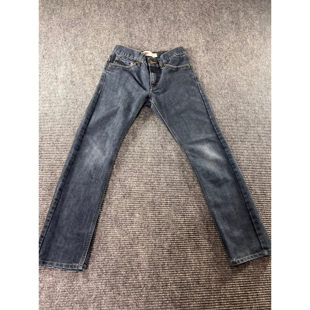 Levis 511 Slim Jeans Boys 16 Reg 28x28 Dark Wash Denim